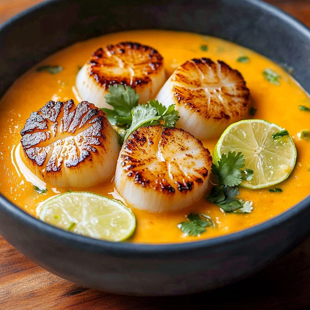 Spicy Coconut Lime Soup