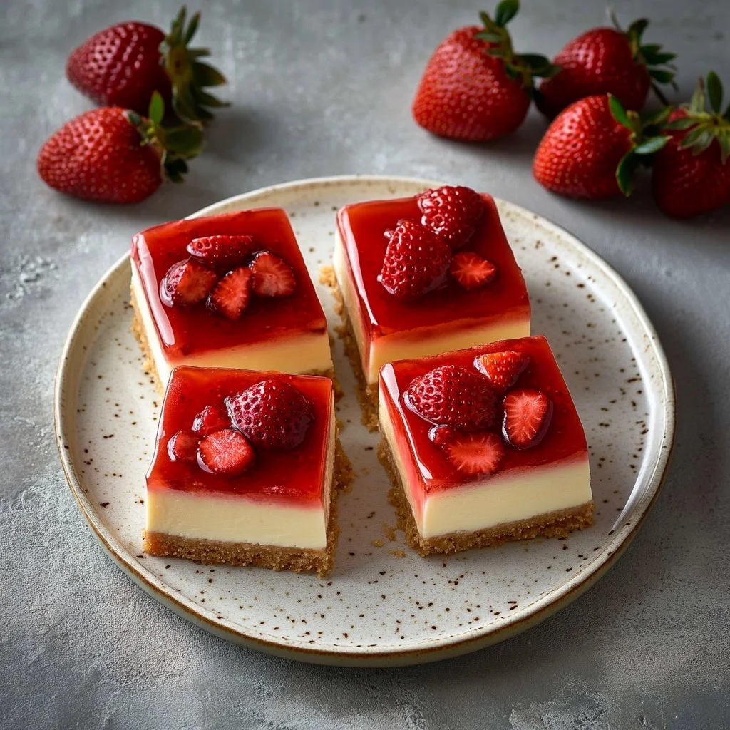 Strawberry Cheesecake Bars