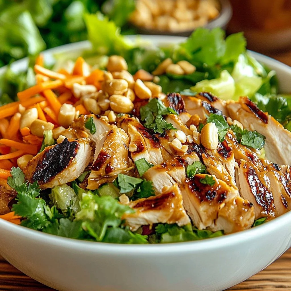 Thai Peanut Chicken Salad