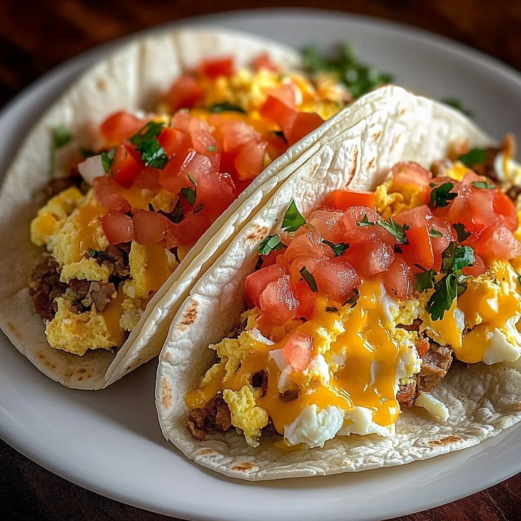 3 Minute Breakfast Tacos
