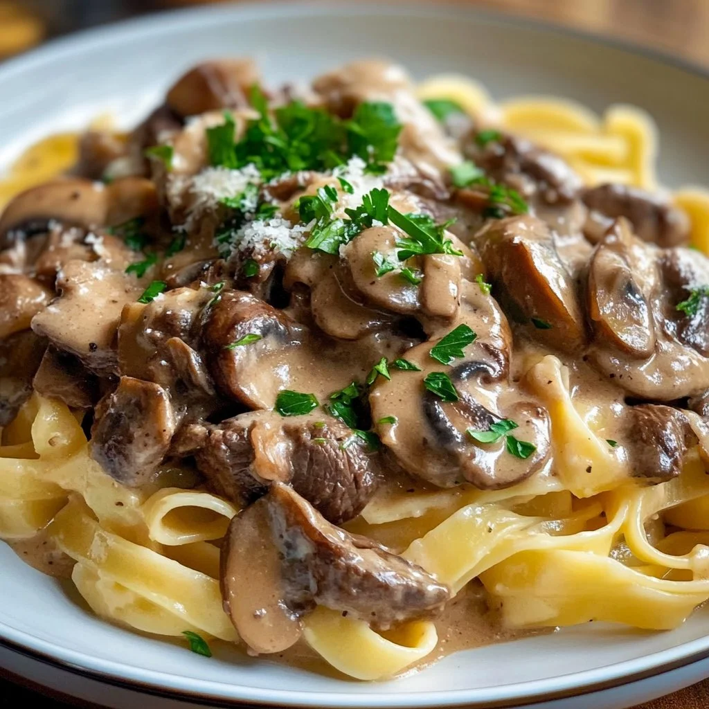 Beef Stroganoff