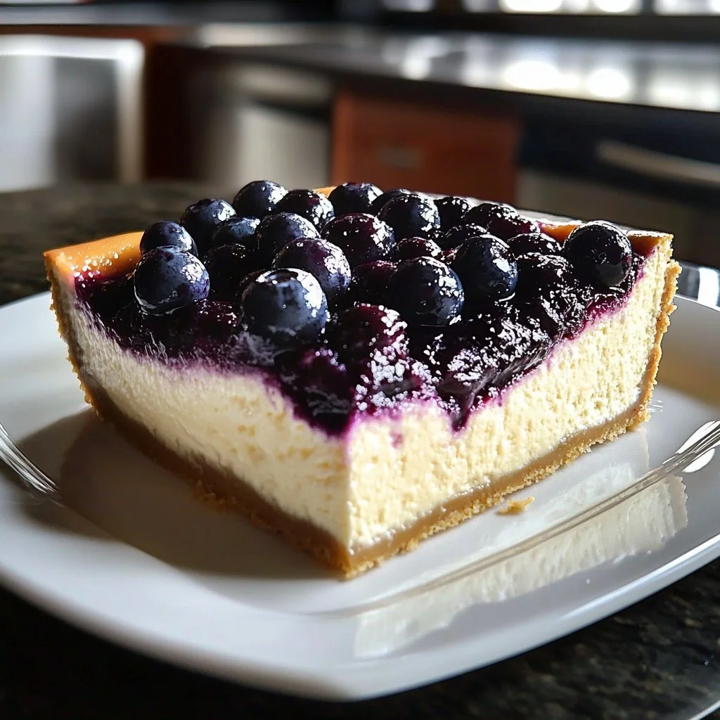 Blueberry Cottage Cheese Breakfast Bake