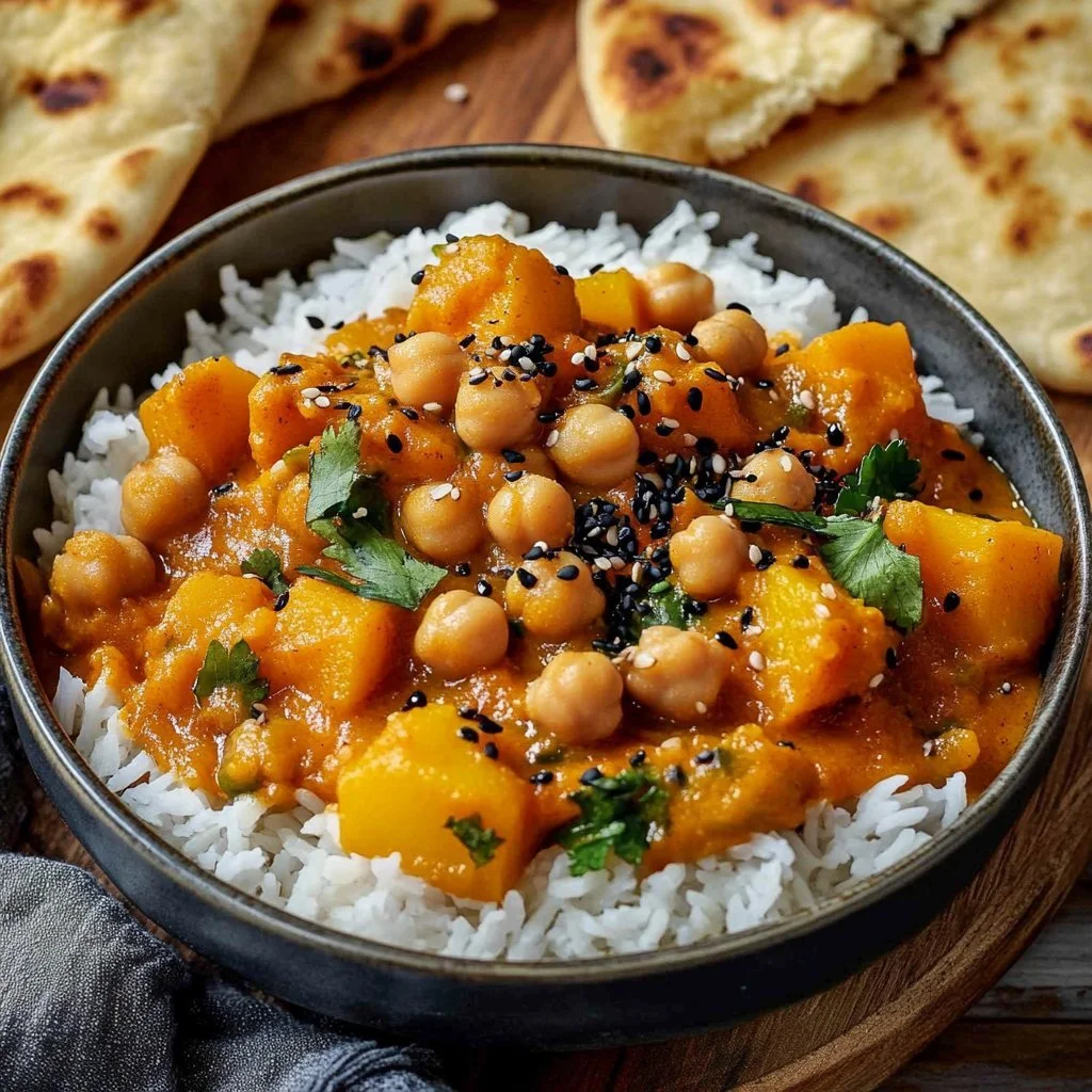 Butternut Squash and Chickpea Curry