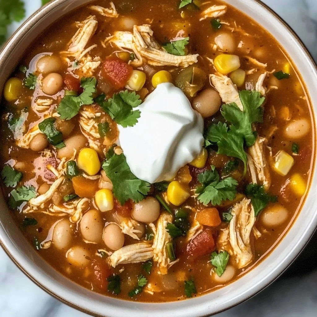 Cajun White Chicken Chili