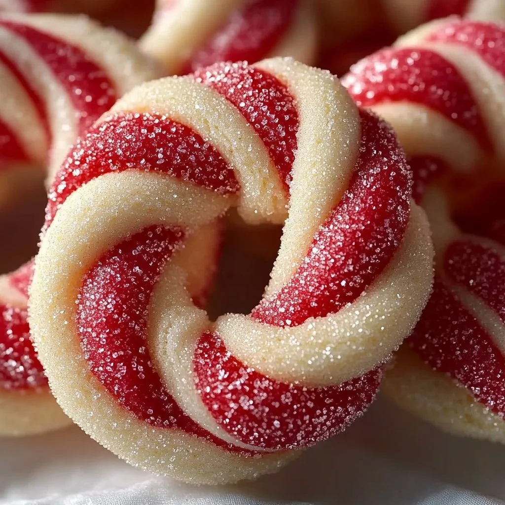 Candy Cane Cookies