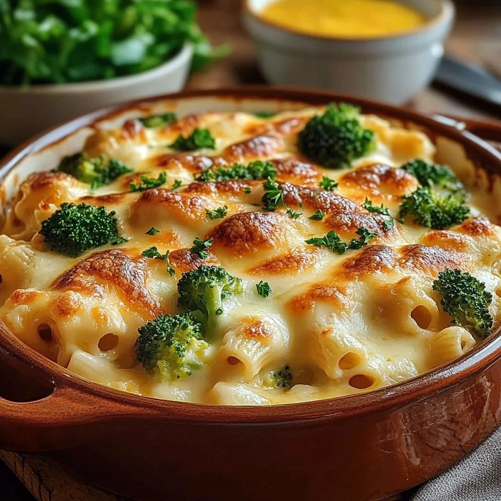 Cheesy Chicken and Broccoli Bake