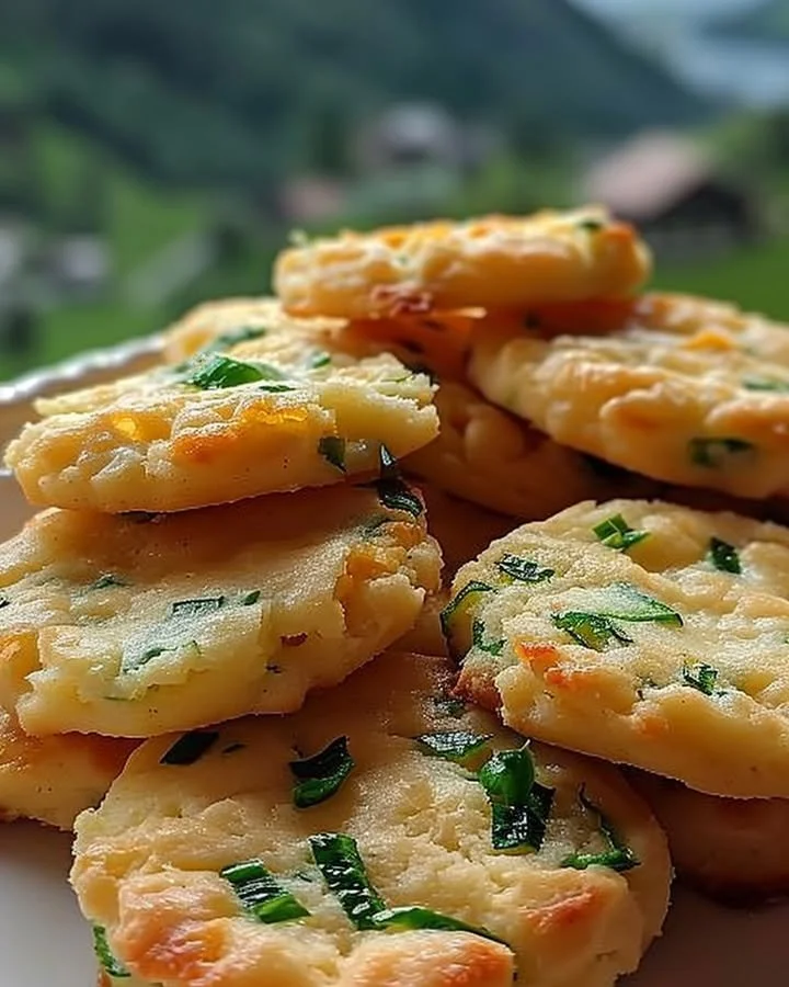 Cheesy Jalapeño Shortbread Cookies