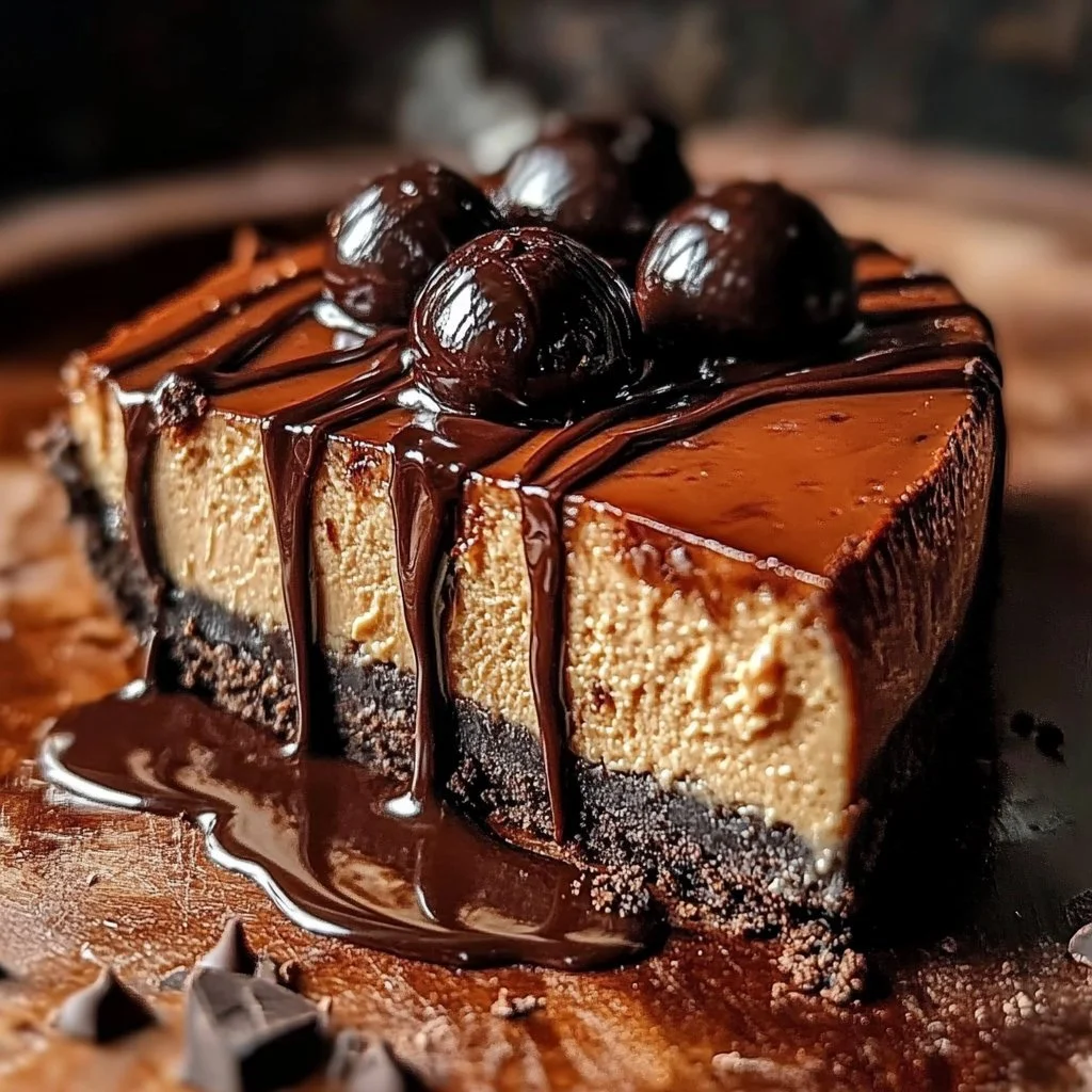 Chocolate Fudge Truffle Cheesecake