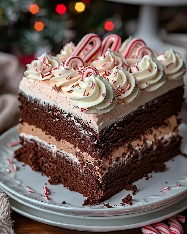 Chocolate Peppermint Bliss Cake