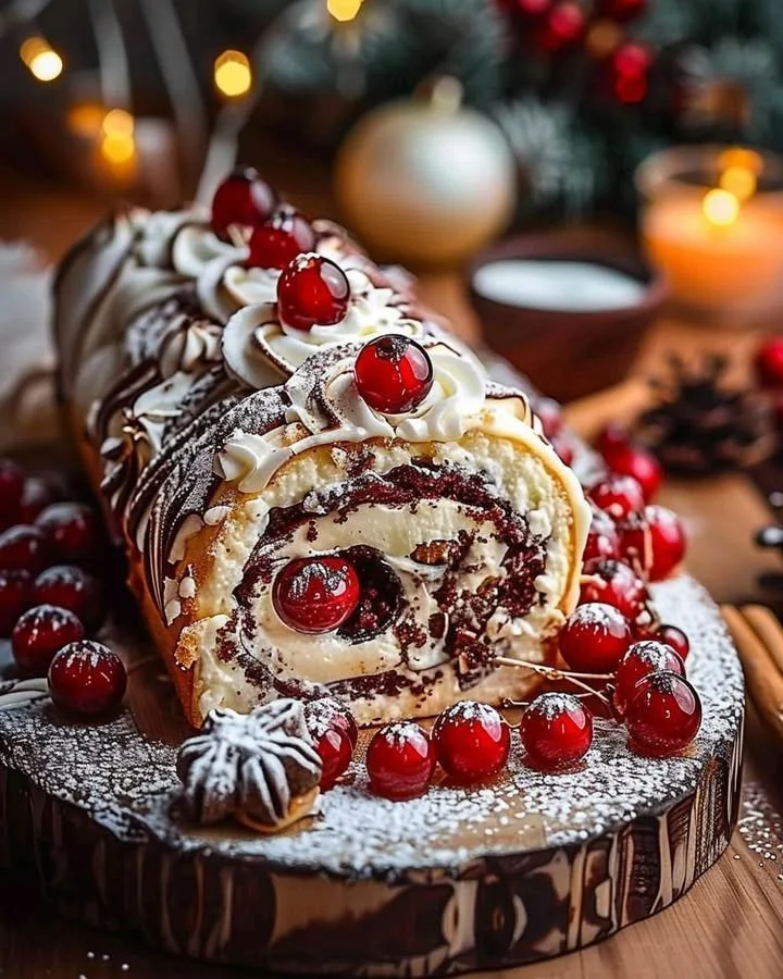 Christmas Roll Cake