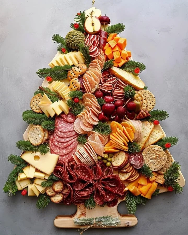 Christmas Tree Charcuterie Board