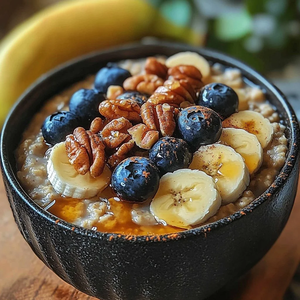 Cinnamon Oat Breakfast Bowl