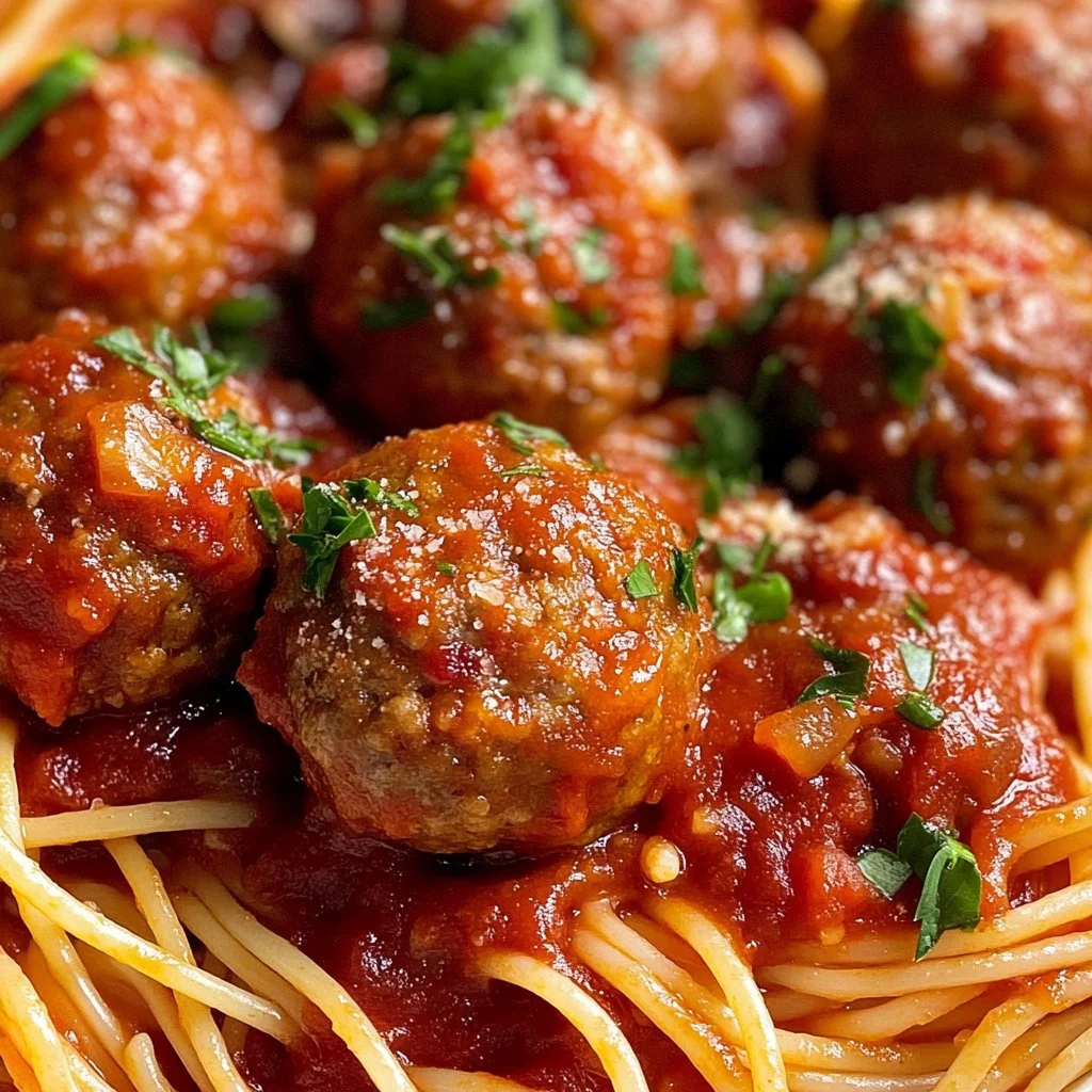 Classic Spaghetti and Meatballs
