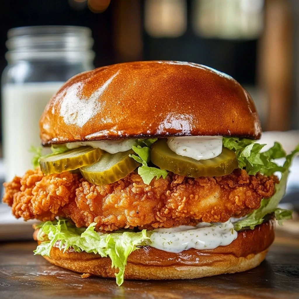 Crispy Dill Chicken Sandwich