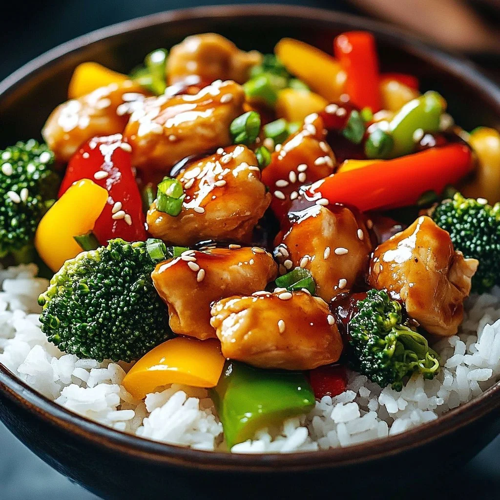 Crock Pot Teriyaki Chicken and Rice