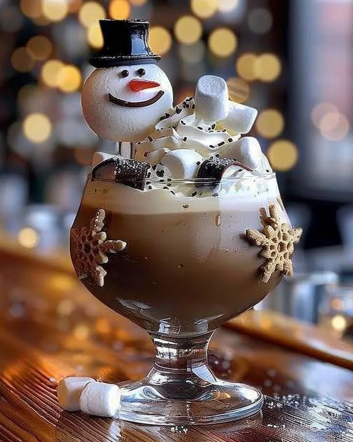 Dirty Snowman Baileys Ice Cream Cocktail