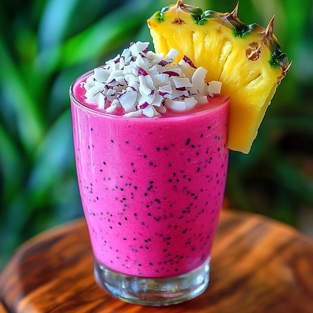Dragon Fruit Pina Colada