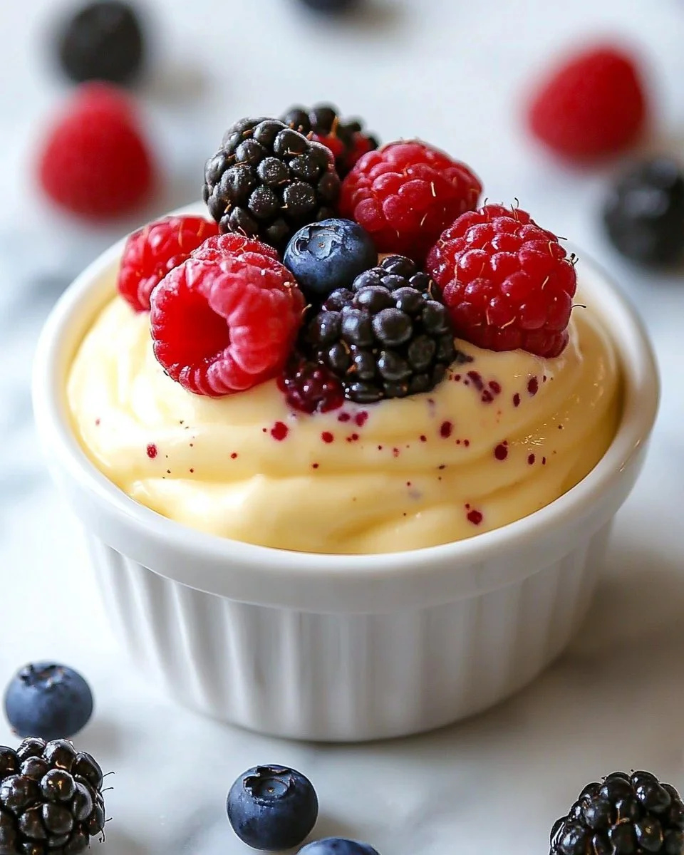 Easy Fruit Custard