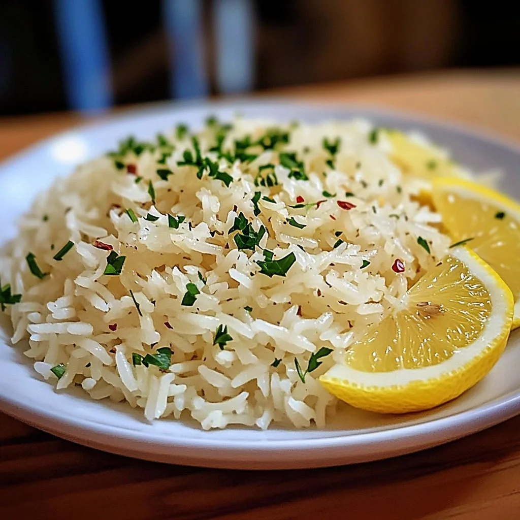 Easy Greek Lemon Rice