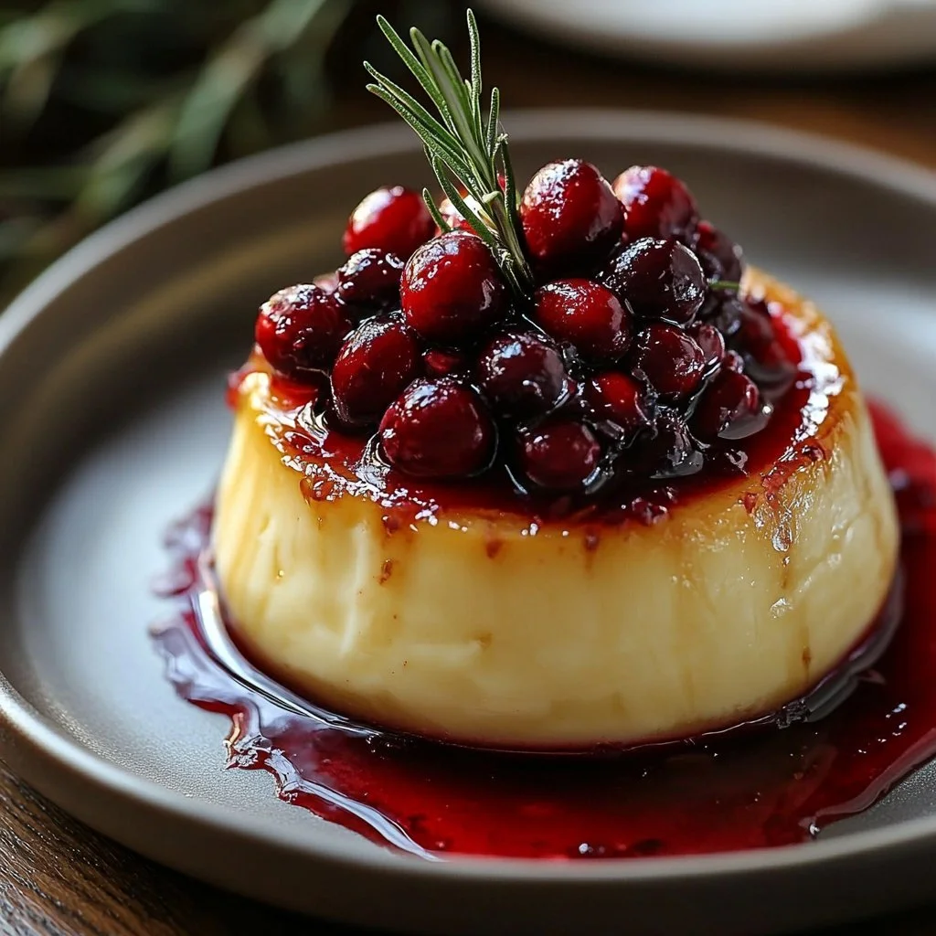 Easy Oven-Baked Brie with Flavor-Packed Cranberry Sauce