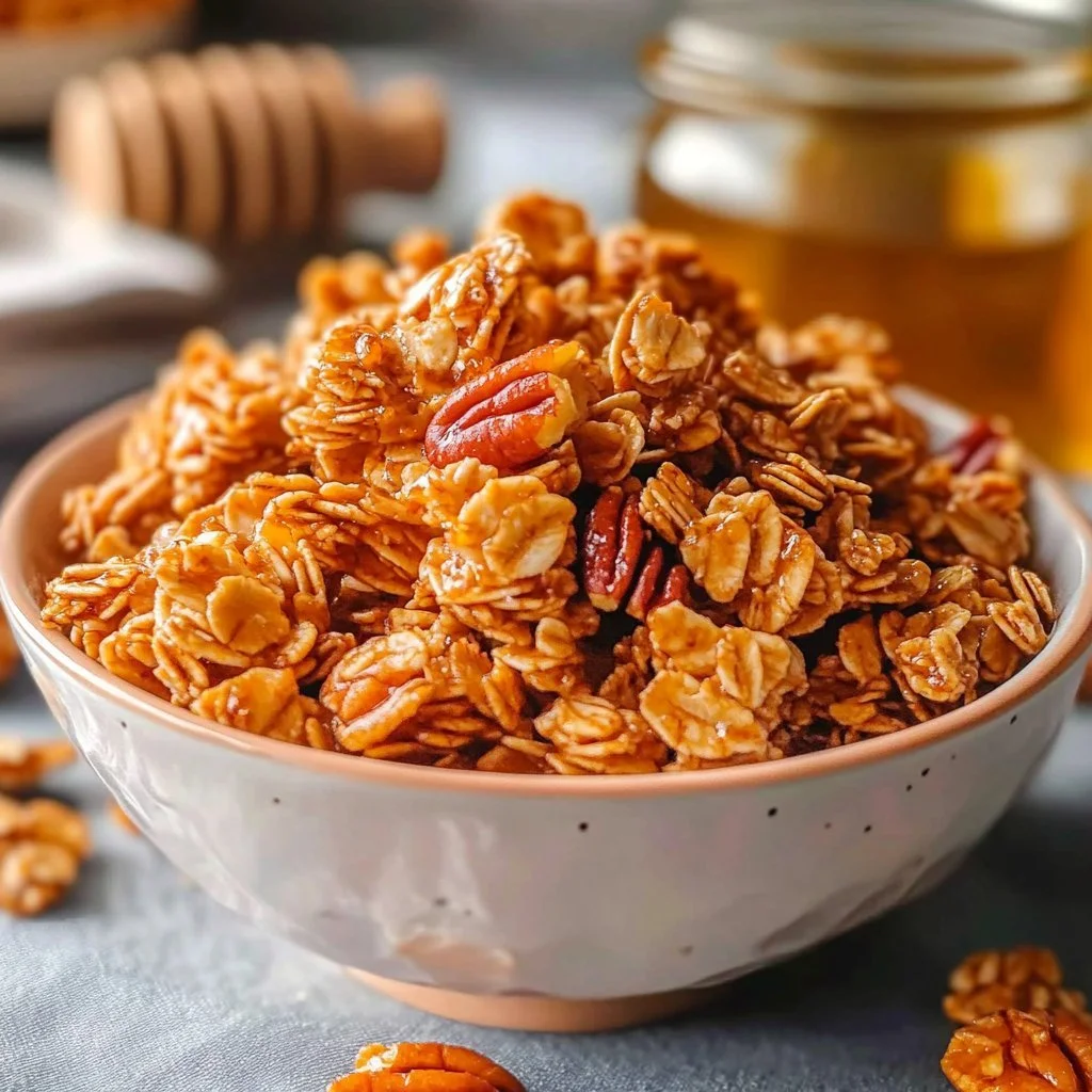 Golden Maple Pecan Granola