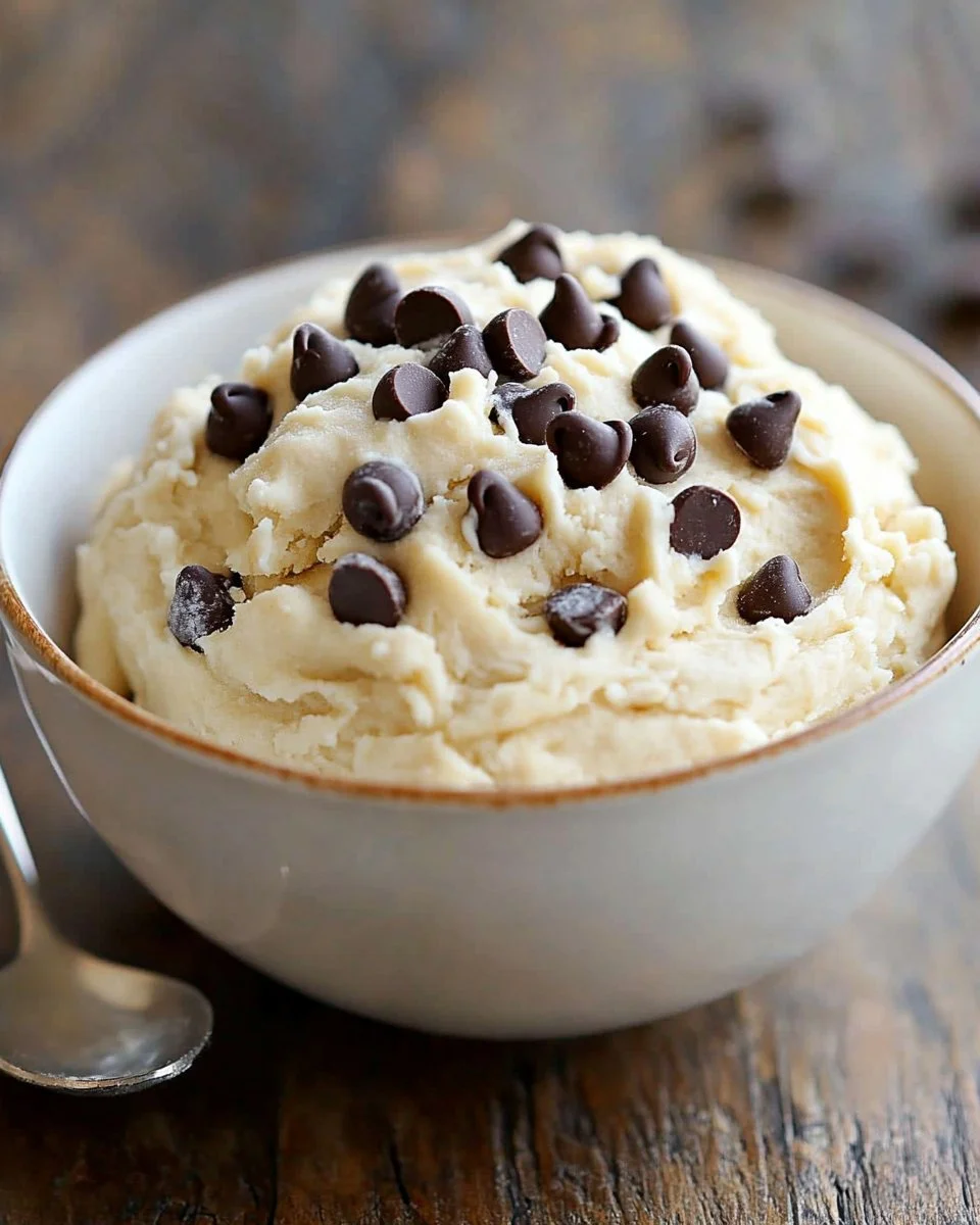 Greek Yogurt Cookie Dough – A Healthy No-Bake Treat