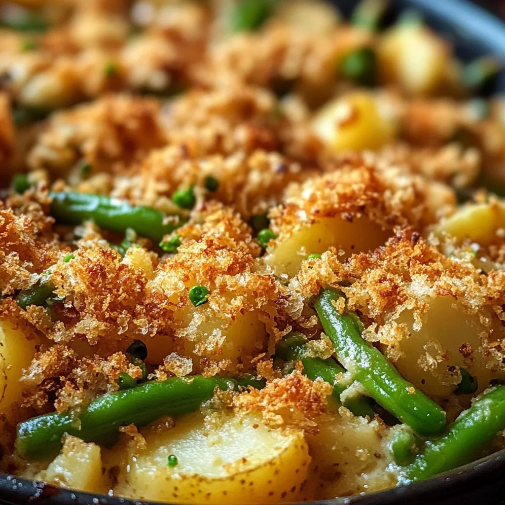 Green Bean and Potato Casserole