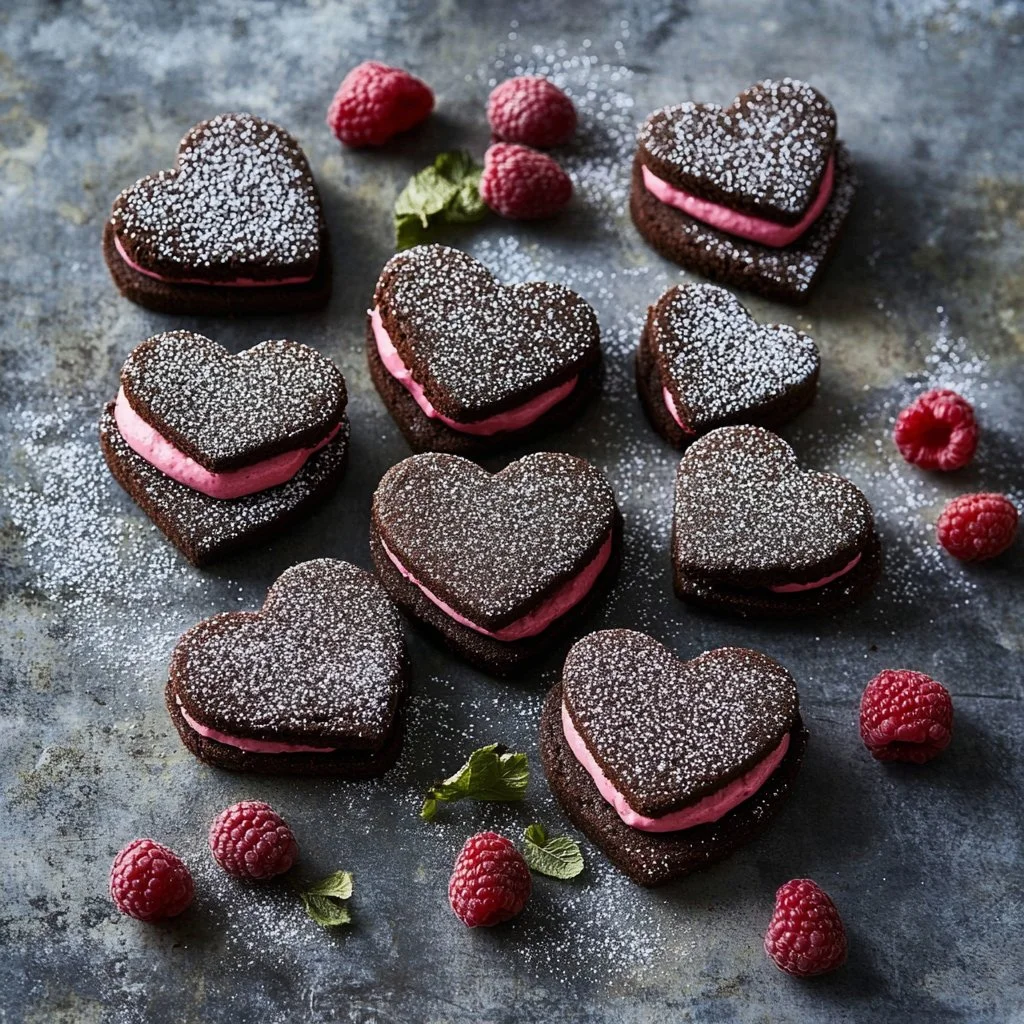 Heart Shaped Brownies