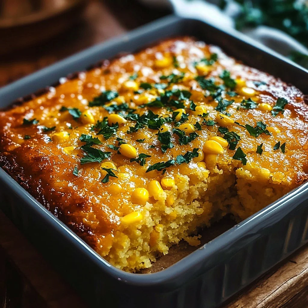 Honey-Glazed Corn Casserole