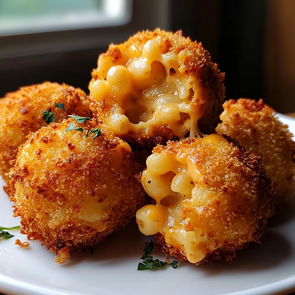 Irresistible Air Fryer Mac and Cheese Balls