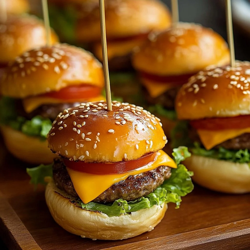 Mini Cheeseburgers
