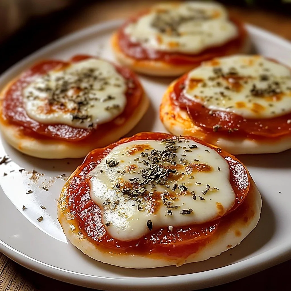 Mini English Muffin Pizzas