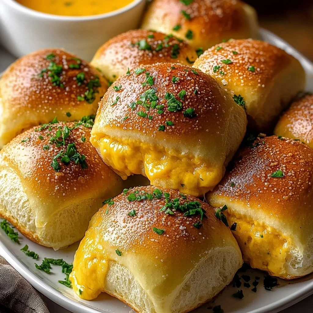 Mini Grilled Cheese Hawaiian Rolls