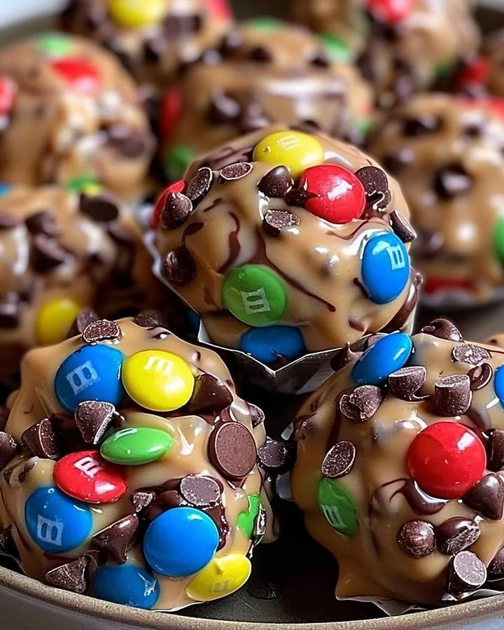 No-Bake Chocolate Chip Cookie Dough Bites