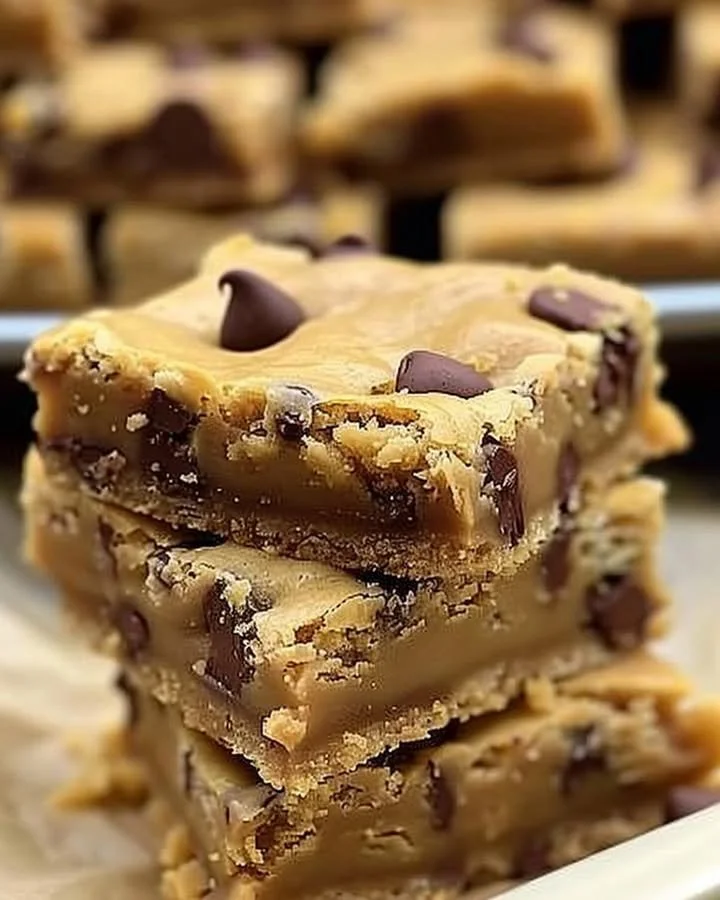 Peanut Butter Chocolate Chip Cookie Bars