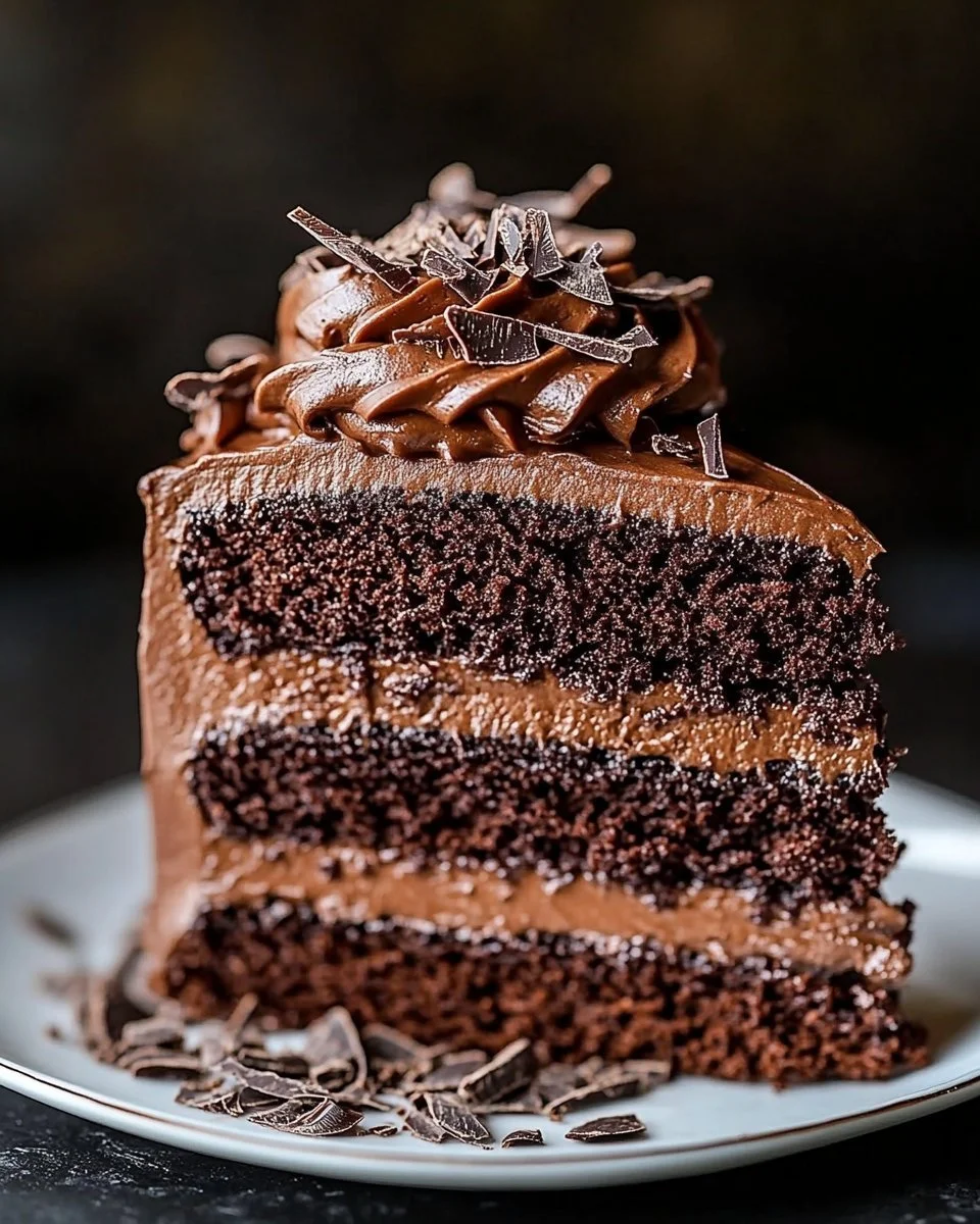 Perfect Homemade Chocolate Cake