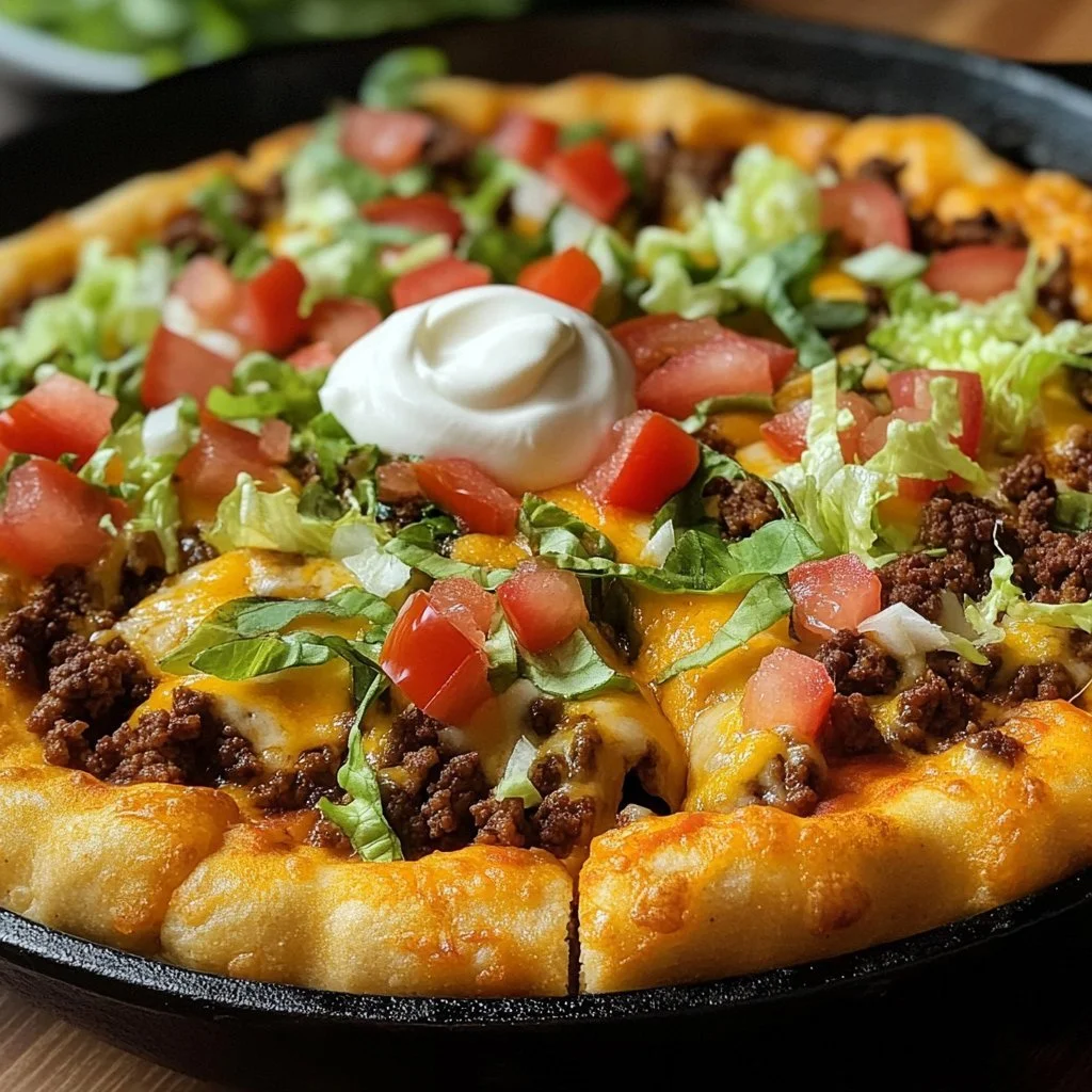 Pillsbury Crescent Roll Taco Bake