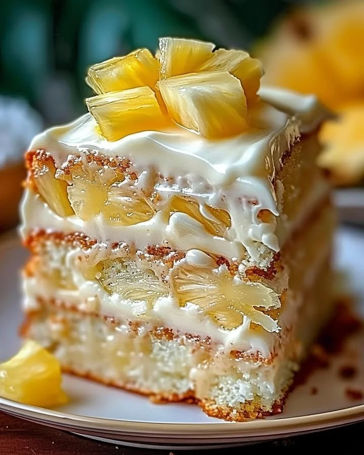 Pineapple Heaven Cake