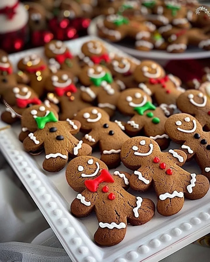 Soft & Chewy Gingerbread Men Cookies