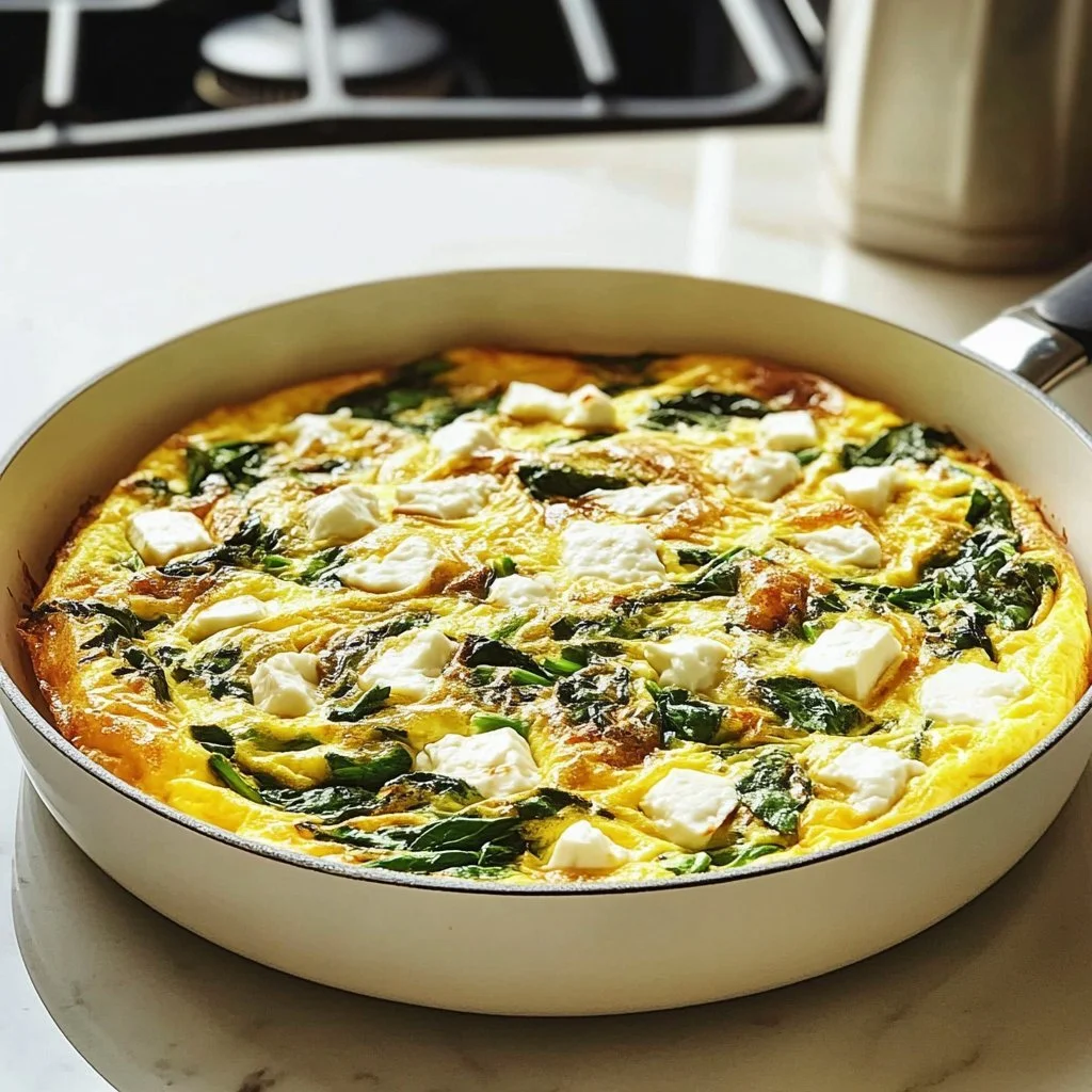 Spinach and Feta Frittata