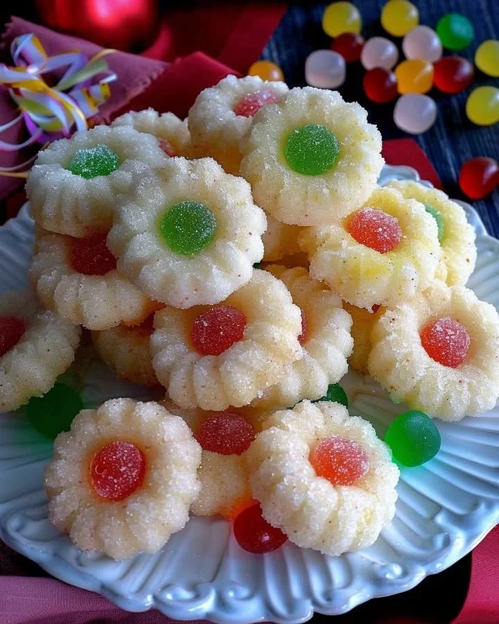 Sugared Gumdrop Cookies