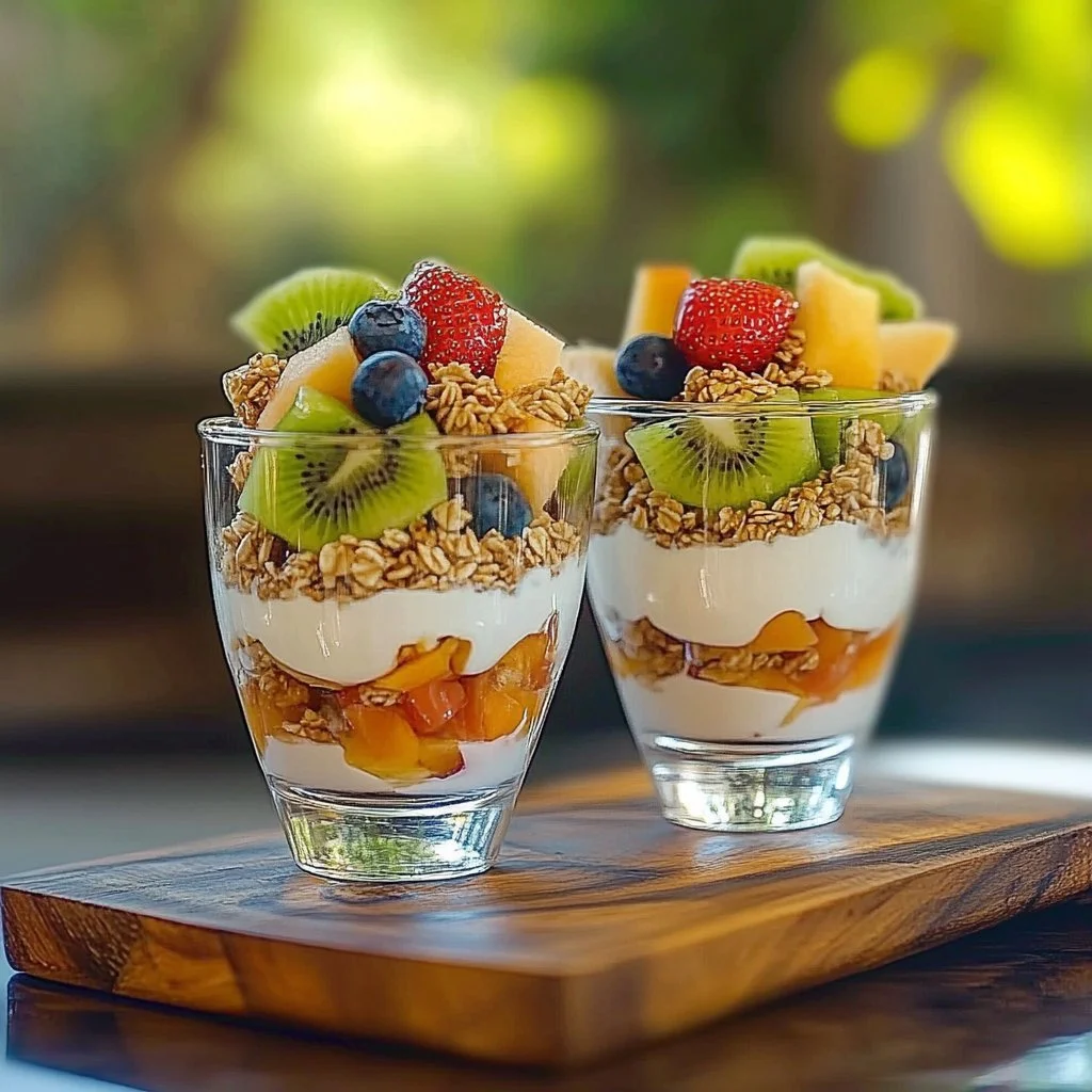 Sunrise Fruit & Yogurt Parfaits