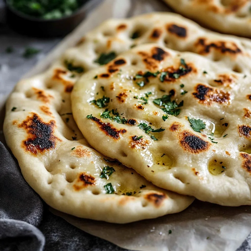 The Best Easy Garlic Naan Bread