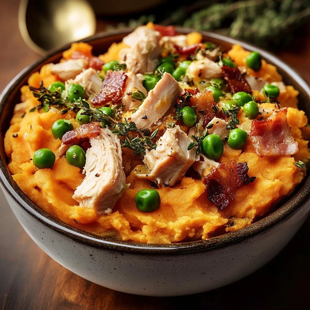 Turkey Mashed Potato Pie