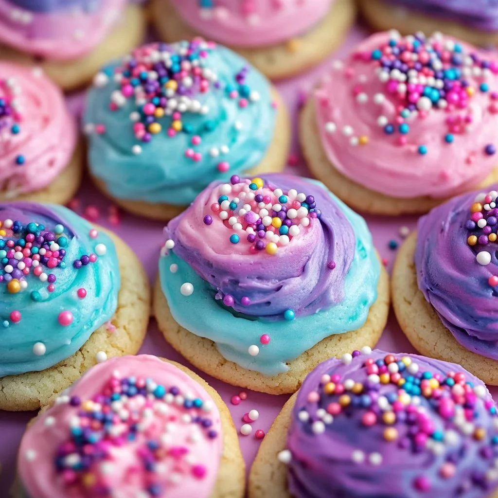 Unicorn Poop Cookies