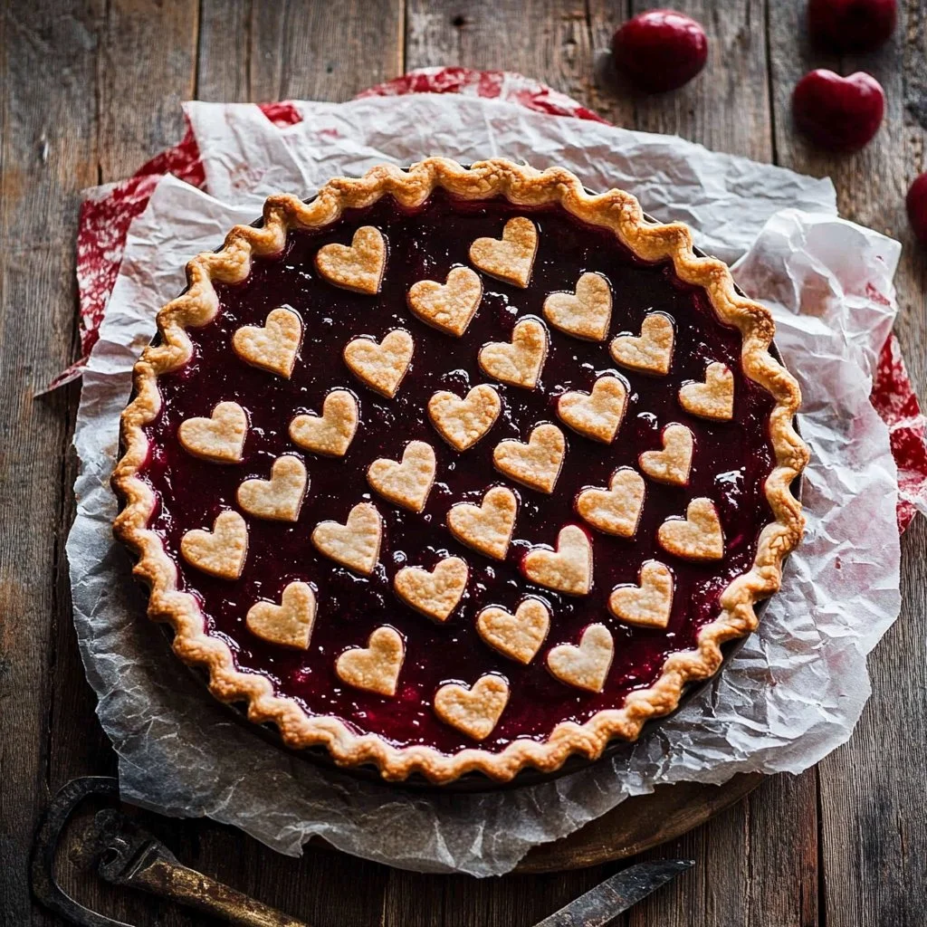 Valentine’s Day Heart Tart (Easy Recipe)