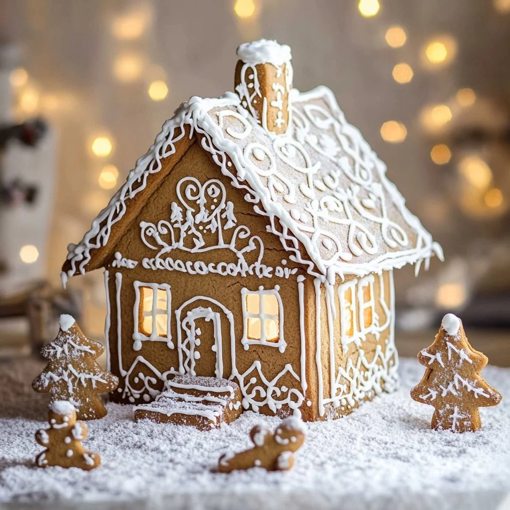 Vegan Gingerbread House Recipe
