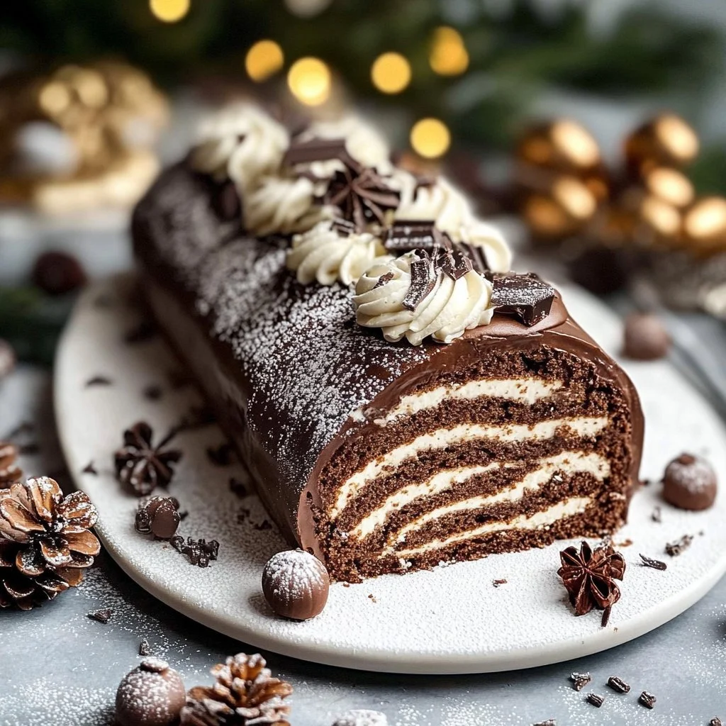 Vegan Yule Log