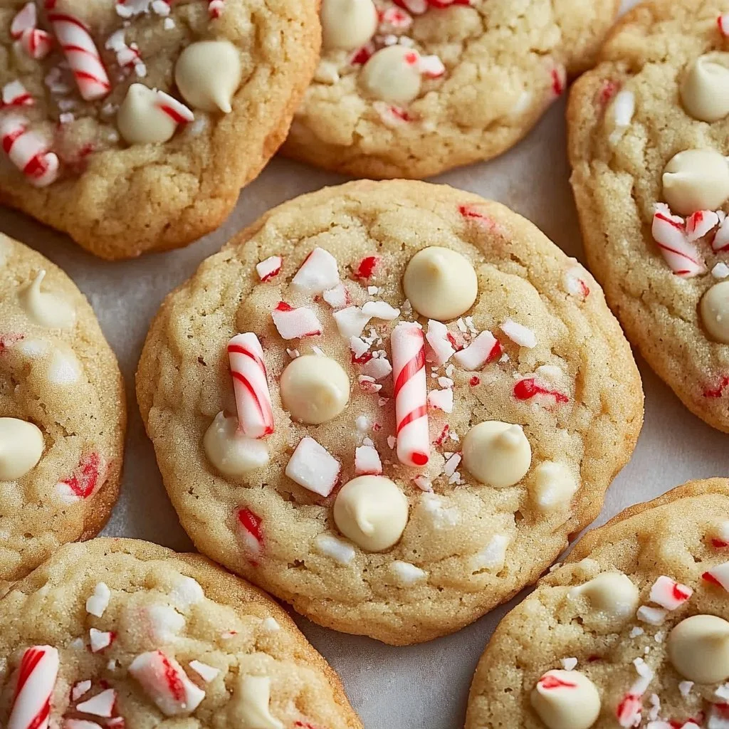 White Peppermint Cookies