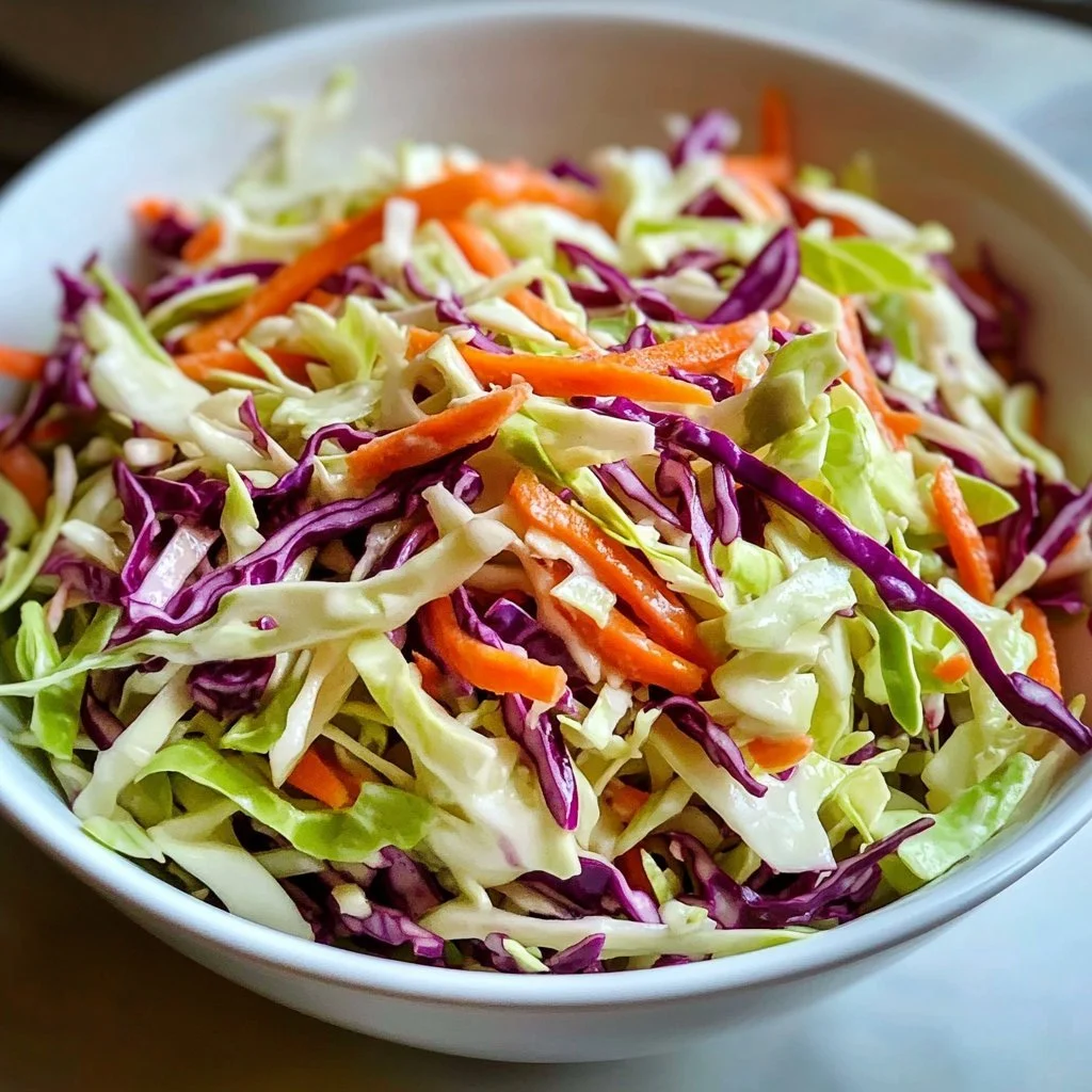 Zesty Apple Cranberry Coleslaw